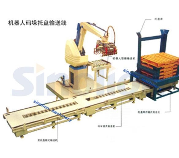 淮安机器人码垛输送系统